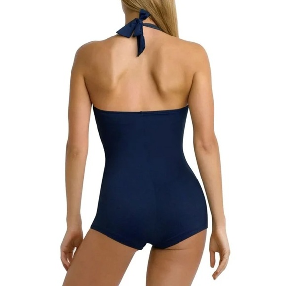 One Piece Bathing Suit for Women Vintage Womens Swimsuits Tummy Control Retro L - Picture 3 of 3